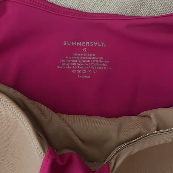 Summersalt NWT The High Neck One piece size 6 - Picture 8 of 11